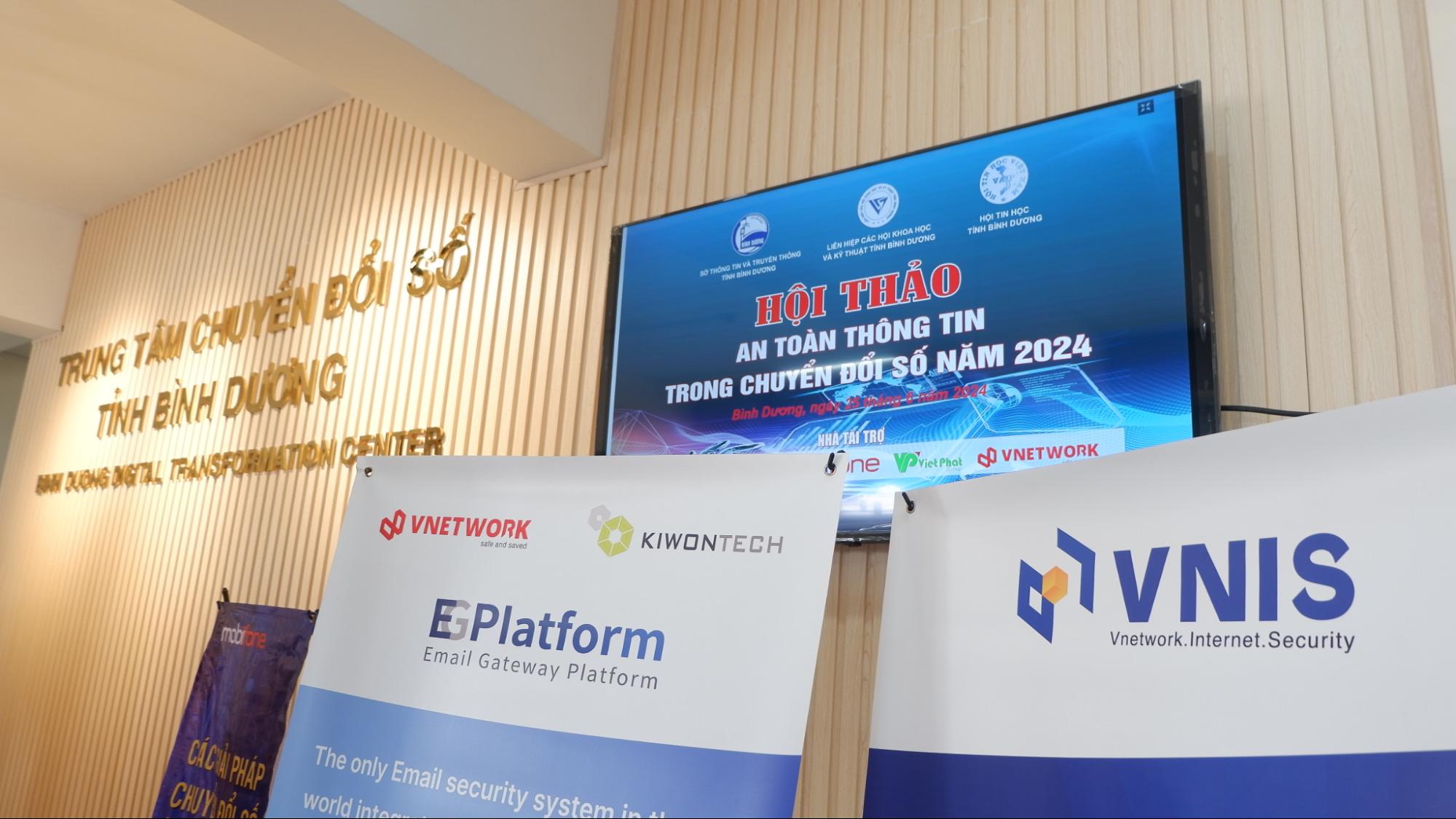 VNETWORK and Binh Duong Province Co-Host Cybersecurity in Digital Transformation 2024 Conference