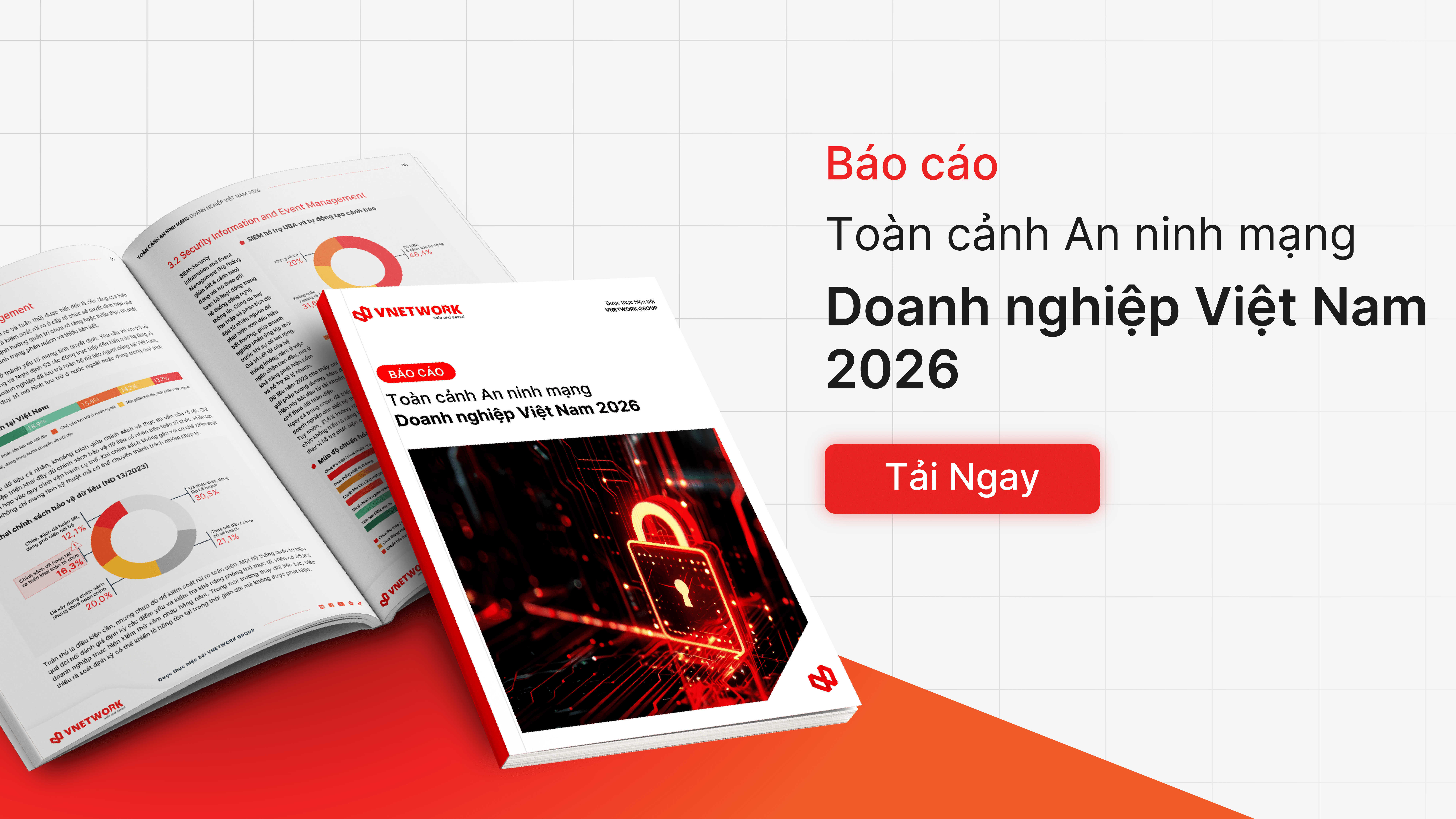 Báo cáo Toàn cảnh An ninh mạng Doanh nghiệp Việt Nam 2026 từ VNETWORK