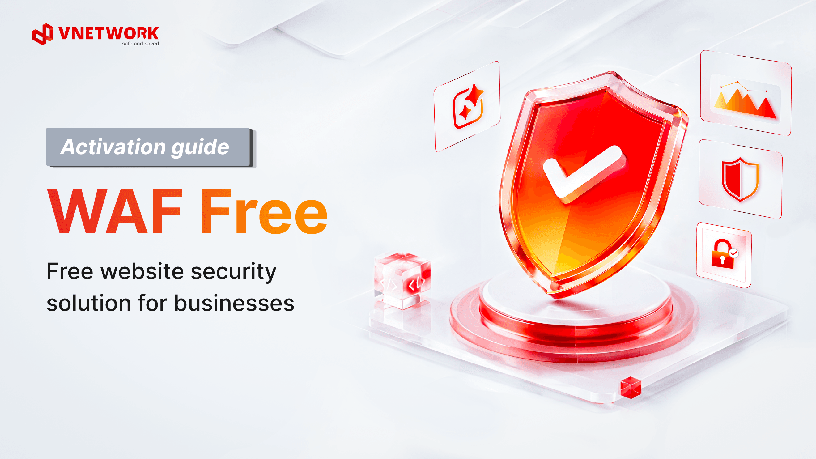 How to activate VNETWORK WAF Free for your website