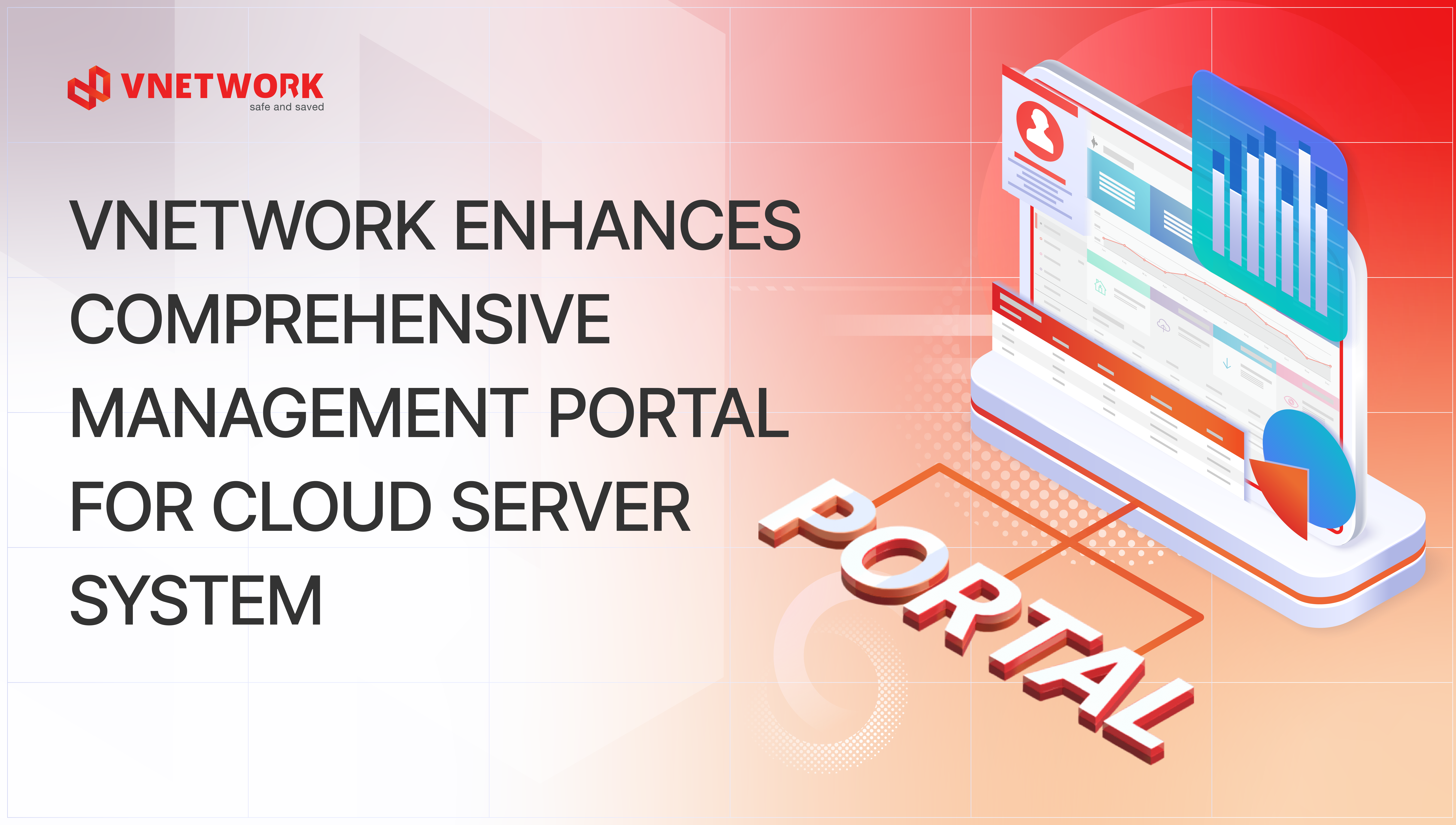 VNETWORK enhances comprehensive management Portal for Cloud Server system