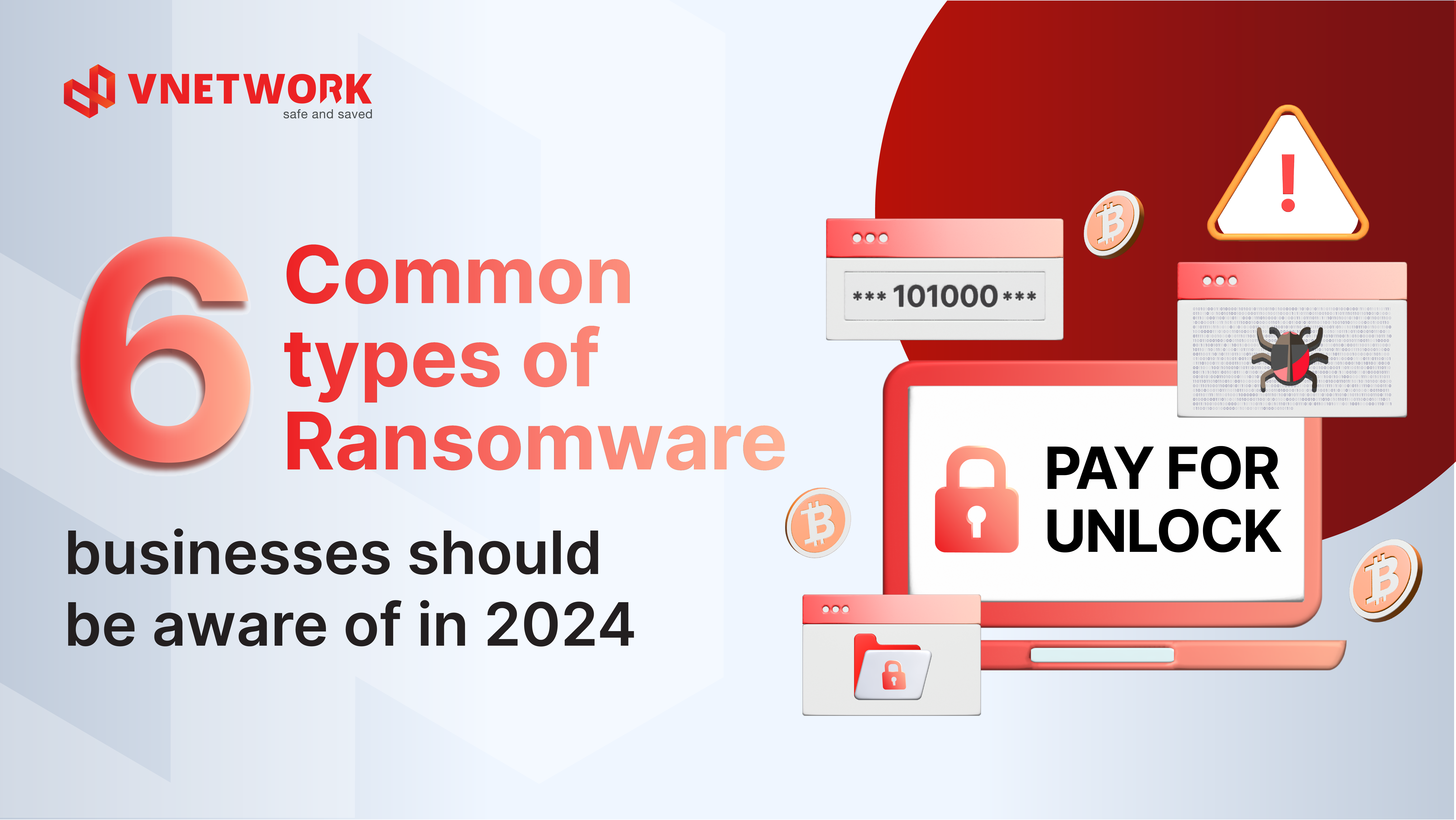 6 common types of Ransomware businesses should be aware of in 2024