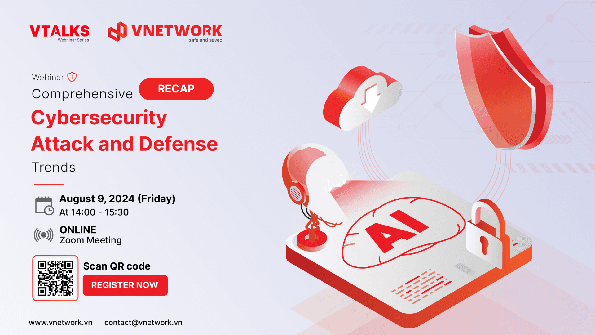 VNETWORK Hosts VTalks #1: Comprehensive Cybersecurity Trends and Protection