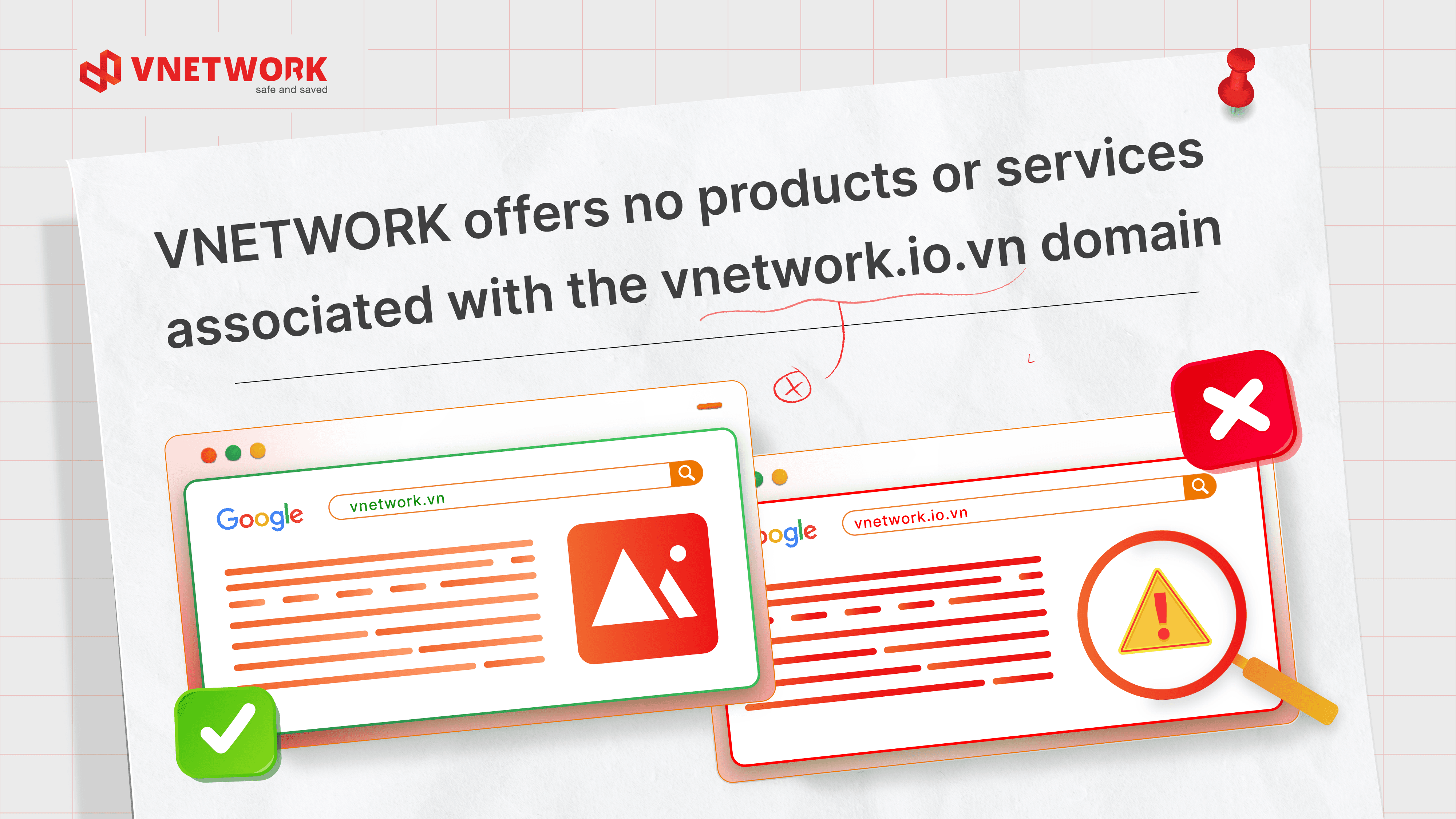 VNETWORK offers no products or services associated with the vnetwork.io.vn domain
