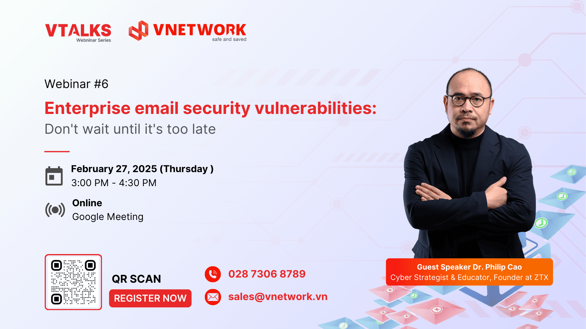 VTalks #6: Enterprise email security vulnerabilities: Don't wait until it's too late