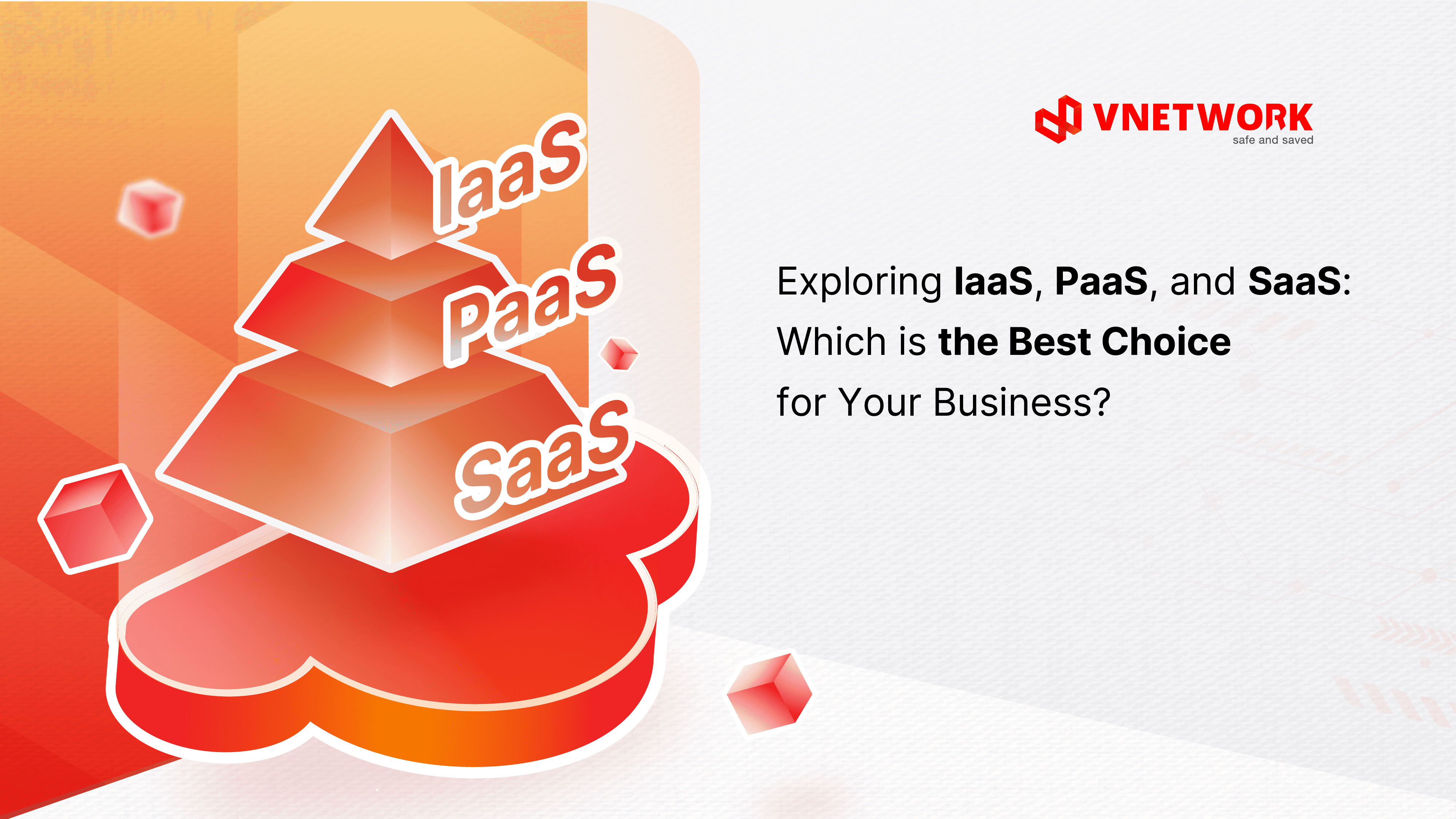 Exploring IaaS, PaaS, and SaaS: Which is the best choice for your business?