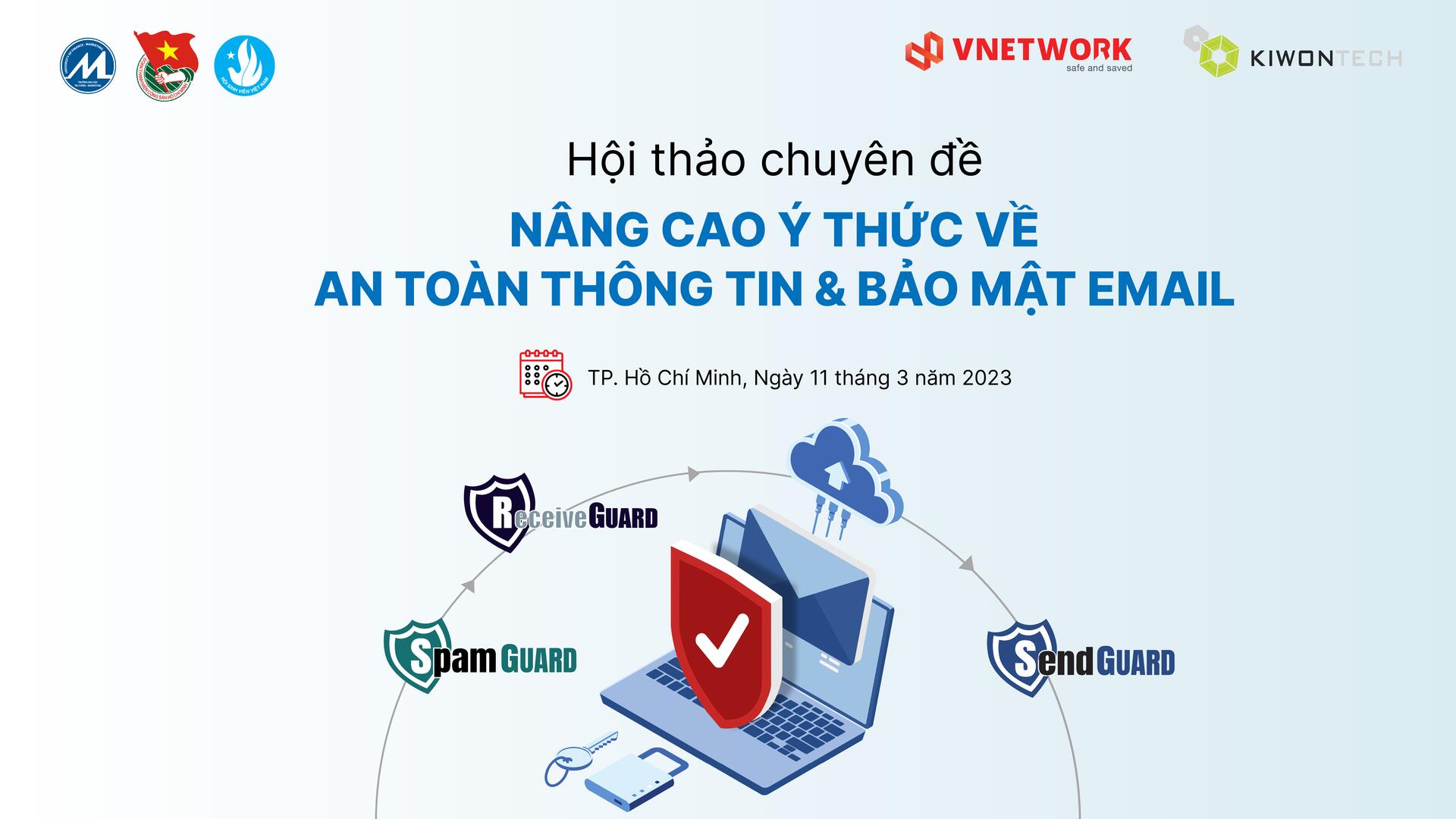 VNETWORK: Hội thảo “Nâng cao ý thức về An toàn thông tin & Bảo mật Email”