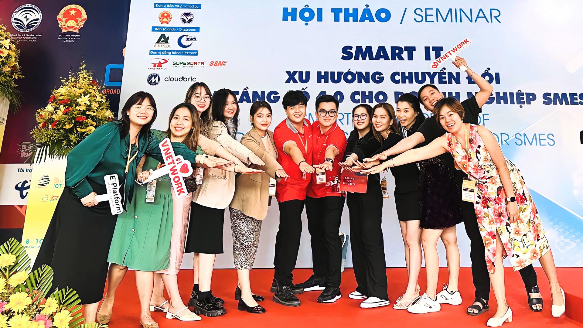 VNETWORK's comprehensive security solution at ICT COMM 2023