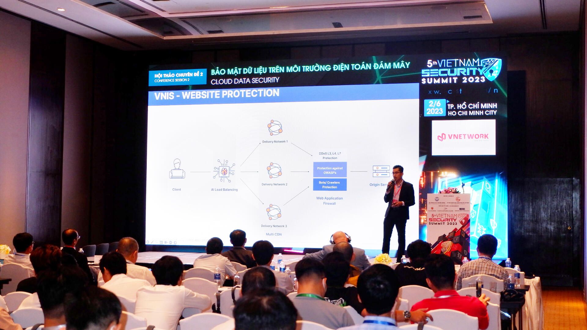 VNETWORK: Leading network security partner at Vietnam Security Summit 2023