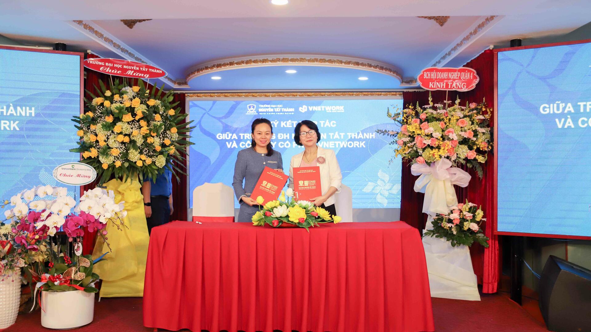 VNETWORK hợp tác cùng trường Đại học Nguyễn Tất Thành