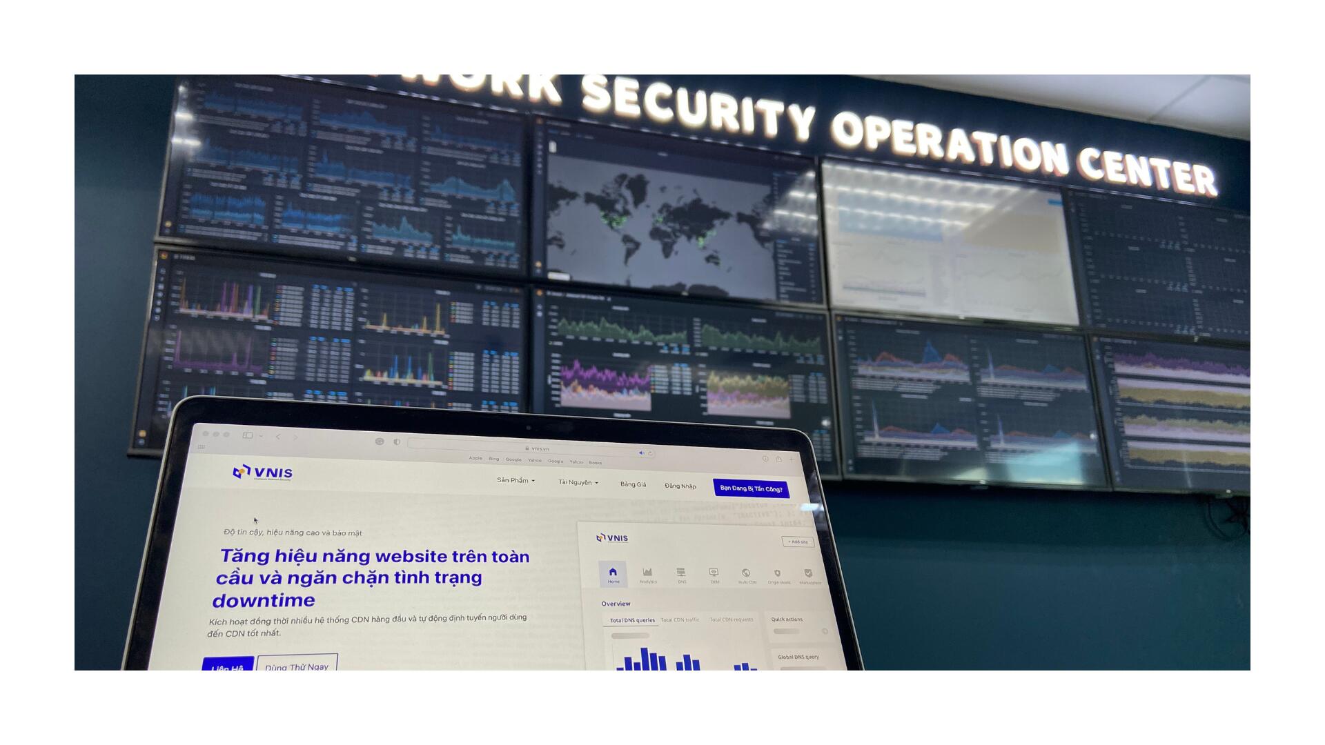 How did VNIS protect the website from Cloudflare's security flaw? 