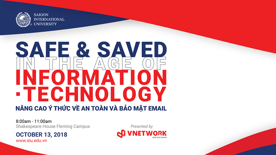 SIU - VNETWORK: Hành trình nâng cao nhận thức bảo mật email cho sinh viên