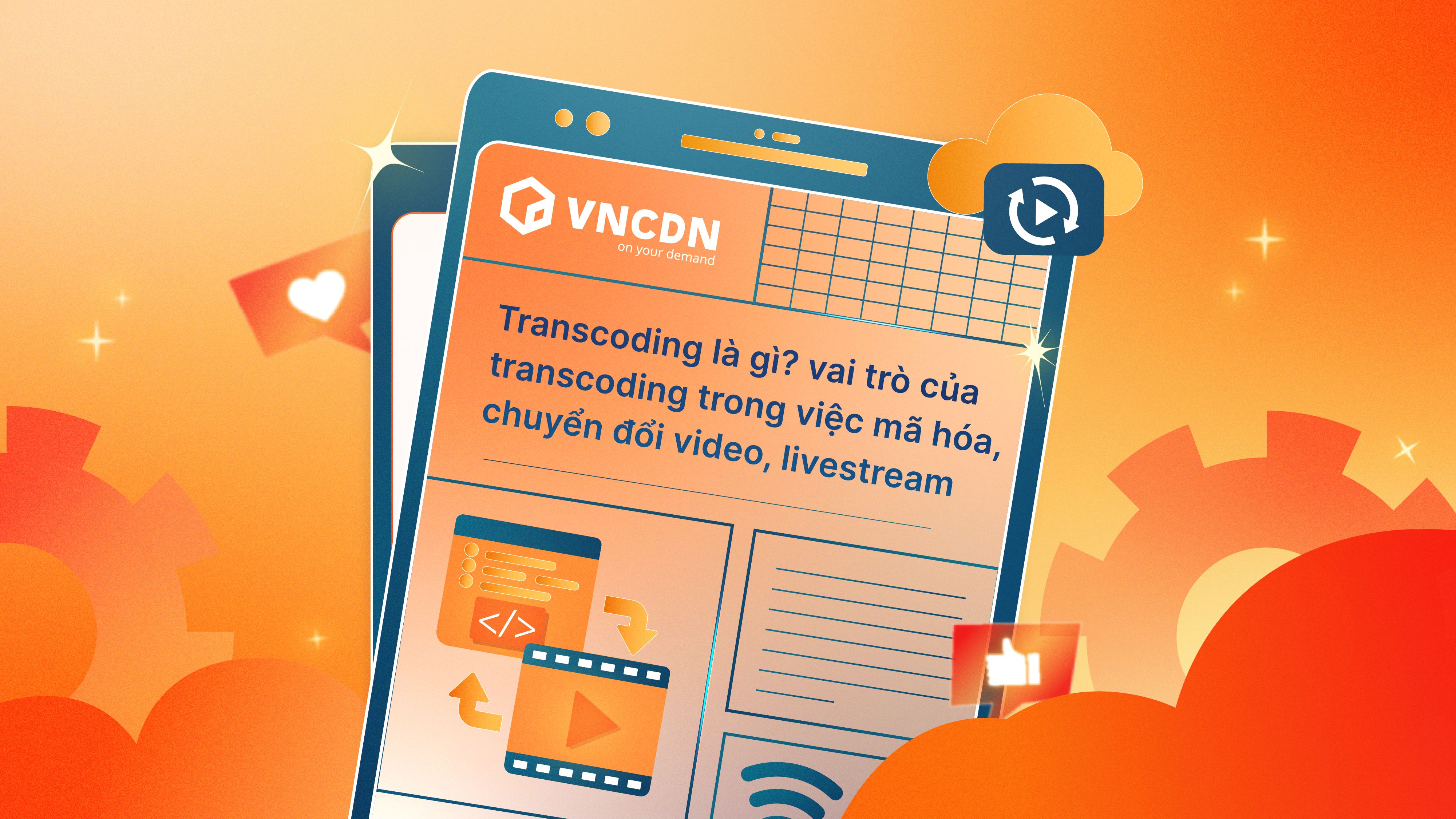 Transcoding Logo Transcoding là gì? Vai trò của transcoding trong việc mã hóa, chuyển ...